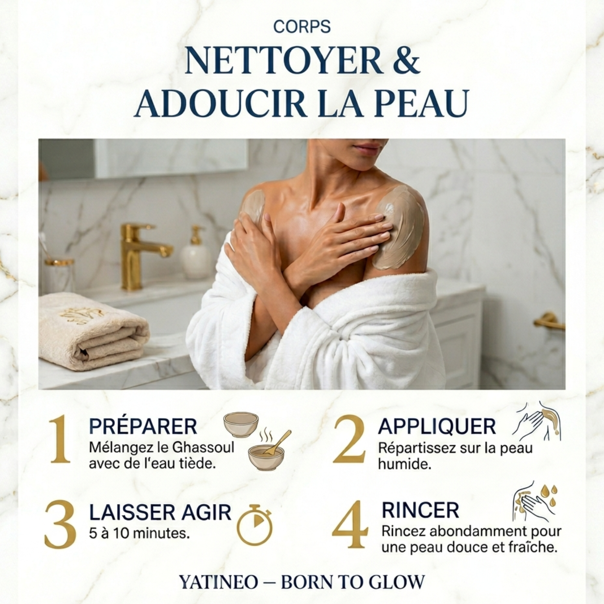 Ghassoul Yatineo – Argile Lavante Marocaine