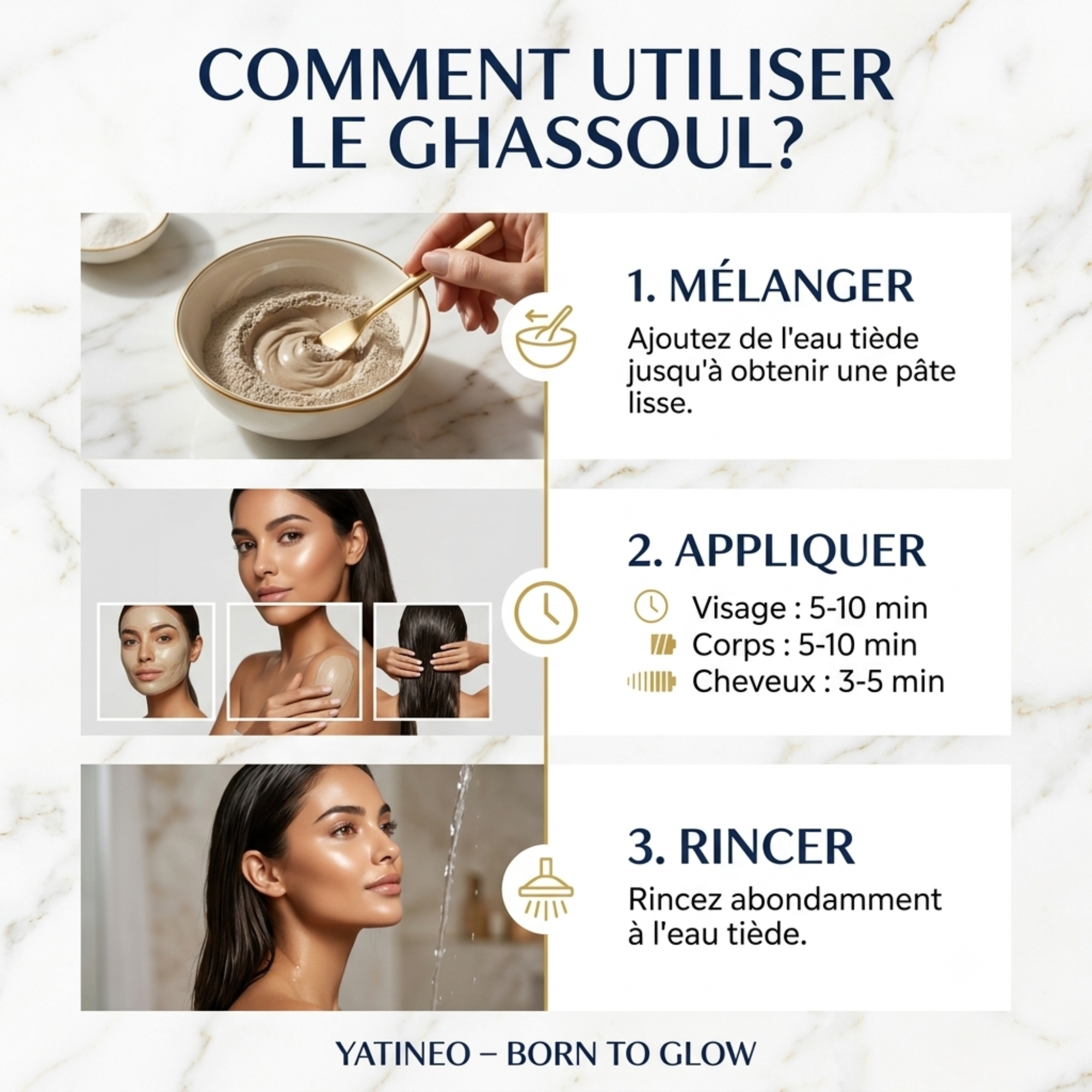 Ghassoul Yatineo – Argile Lavante Marocaine